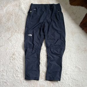 The North Face Hyvent Waterproof Ski Snowboard Snow Pants Size L Black Winter